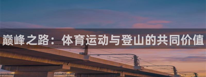 MK体育官网下载招商电话号码是多少号：巅峰之路：体育