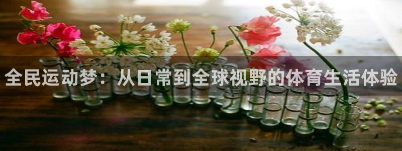 MK体育官方正版app开户：全民运动梦：从日常到全球