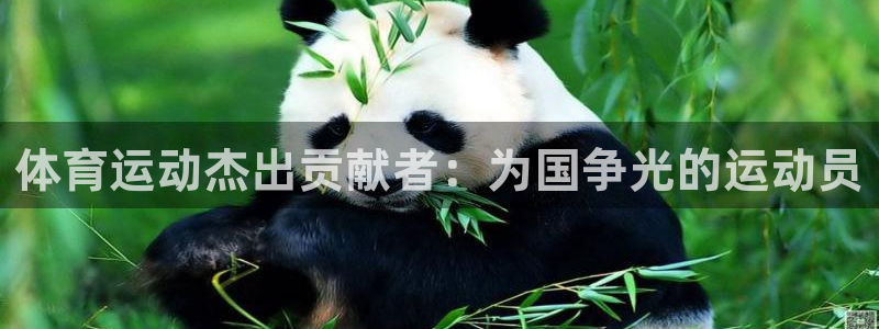 MK体育官网下载平台注册：体育运动杰出贡献者：为国争