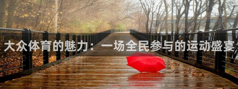 MK体育官方正版app娱乐平台：大众体育的魅力：一场全民参与